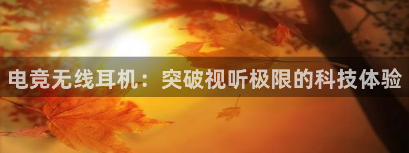 火狐电竞app-官网下载：电竞无线耳机：突破视听极限的科技体验