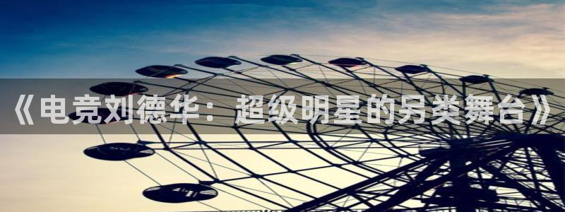 火狐电竞：《电竞刘德华：超级明星的另类舞台》